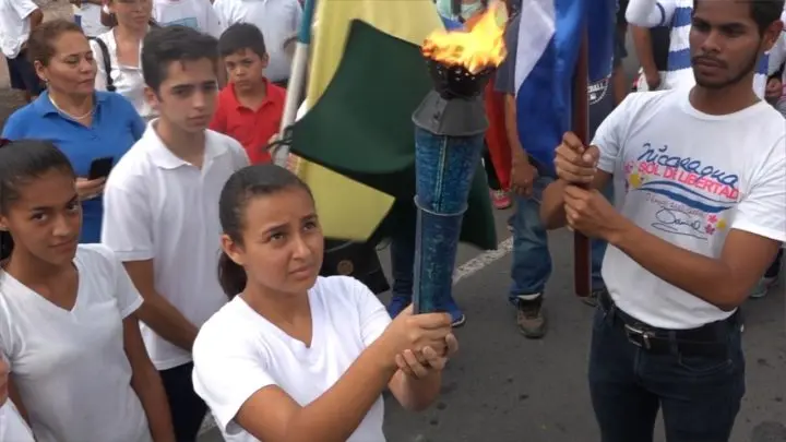 Antorcha de la Libertad recorre el Diamante de las Segovias