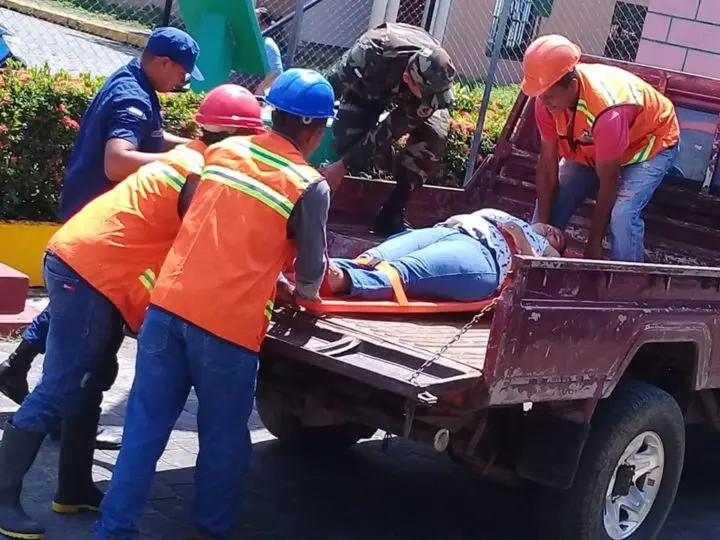 Rivas participa del ejercicio nacional multiamenazas
