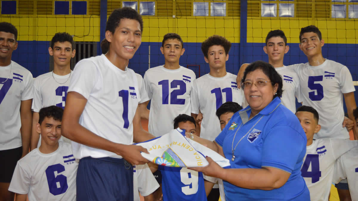 Abanderada escuadra pinolera estará en el Sub 19 de Voleibol Masculino