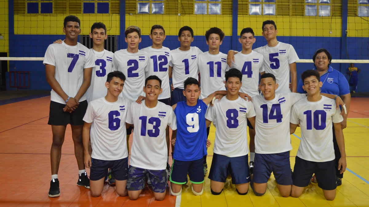 Abanderada escuadra pinolera estará en el Sub 19 de Voleibol Masculino
