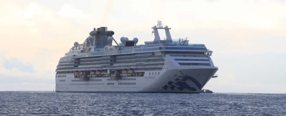 Atraca Crucero Coral Princess en San Juan del Sur, Nicaragua