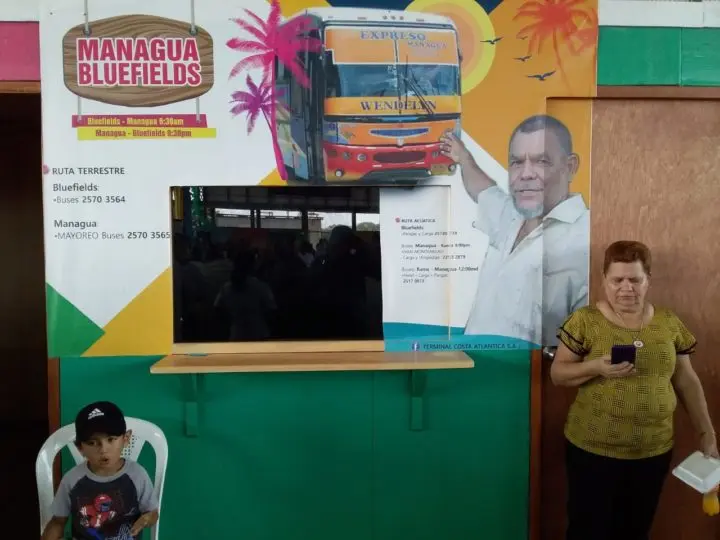 Autoridades de Bluefields pre-inauguran terminal de buses 