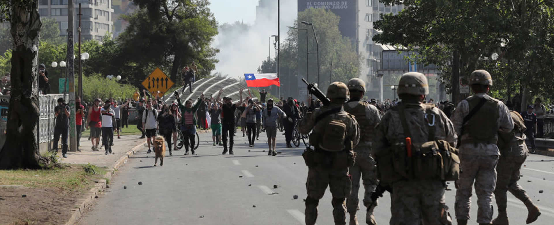 Presidente Sebastin Piñera afirma que Chile está "en guerra"