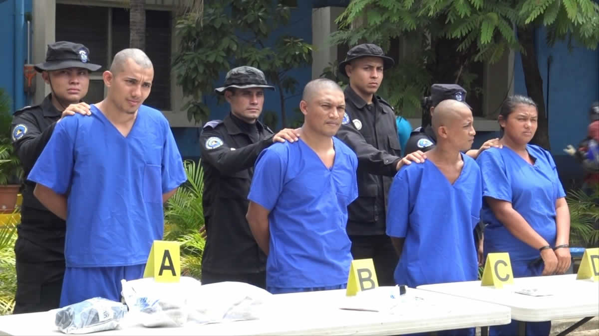Chinandega: Policía captura a 11 personas de alta peligrosidad