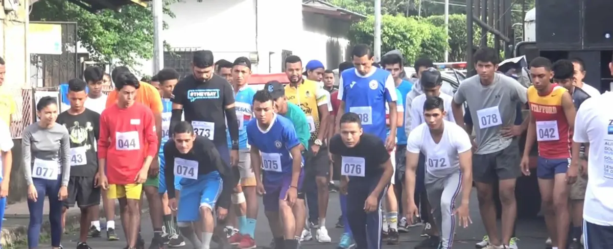 Chinandega: Realizan carrera de atletismo en honor a Russell Carrero
