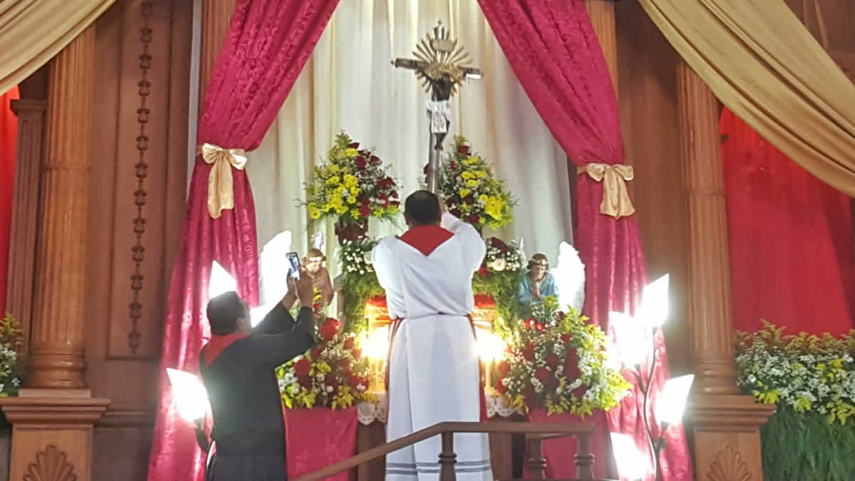 El Sauce: Celebran 296 Aniversario de la llegada El señor de los Milagros