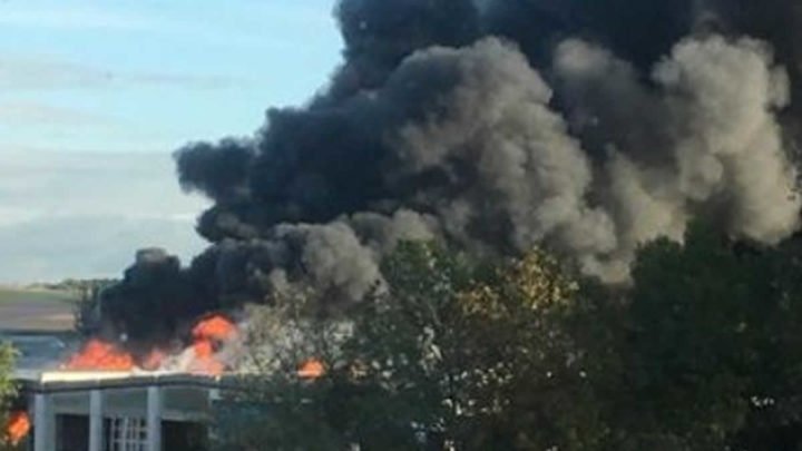 Explosión aeropuerto austria heridos