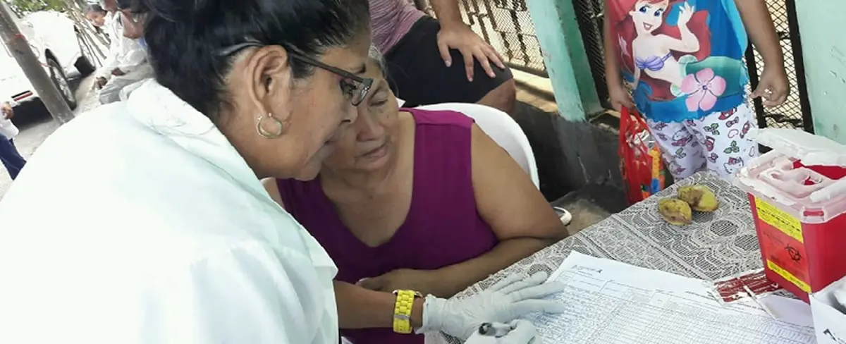 Las Ferias de salud llegaron al Barrio La Cruz de Managua