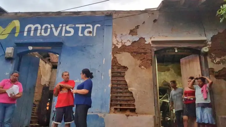 Gobierno Sandinista familias colapso