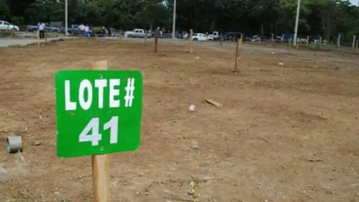 Gobierno Sandinista lotes terrenos