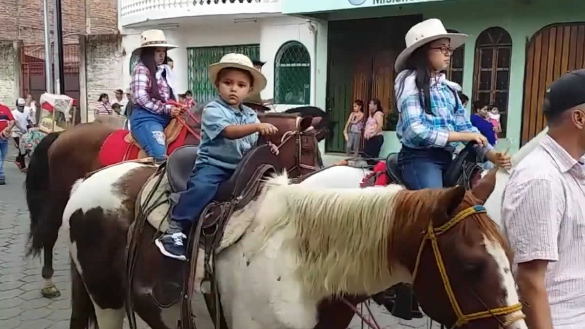Jinotega: Niños caballeristas desfilan por primera vez