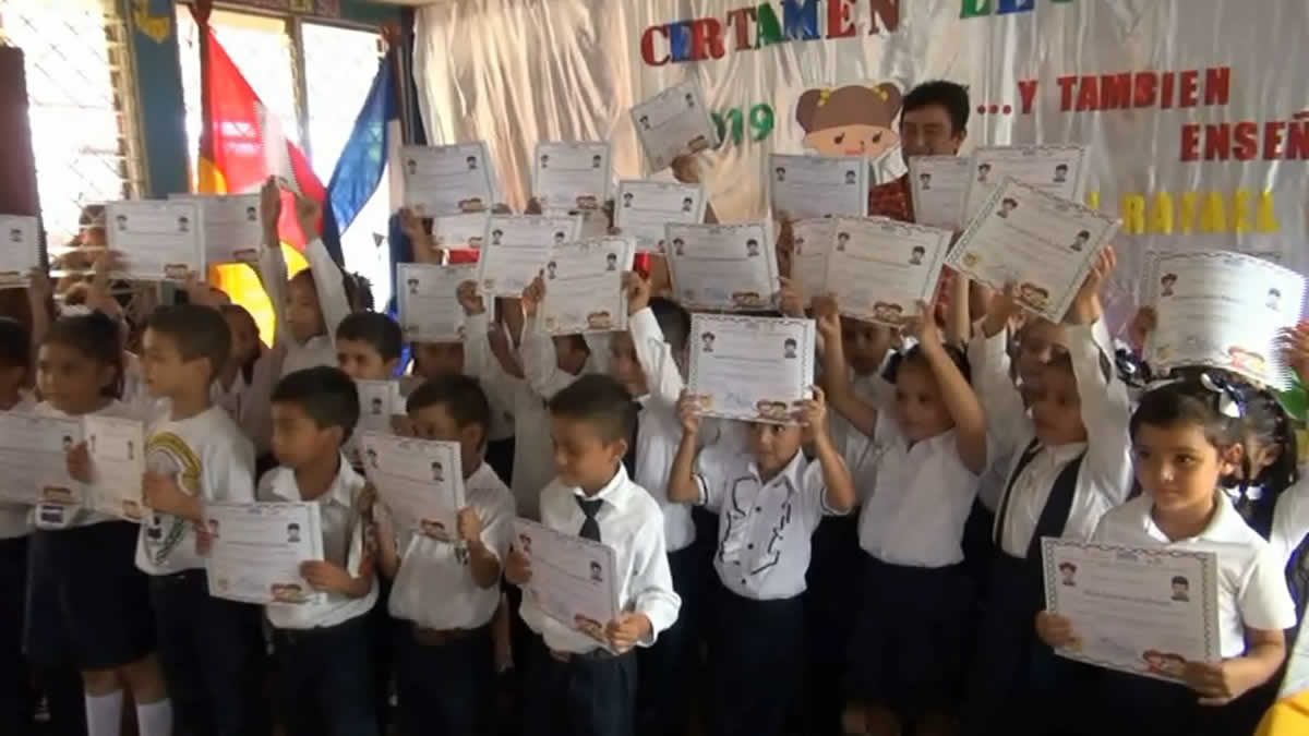 MINED promueve el hábito de lectura en niños de San Rafael del Sur