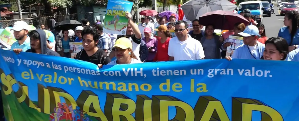 MINSA realiza caminata apoyando a las personas con VIH