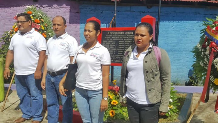 Militancia Sandinista de León conmemora a al General Benjamín Zeledón