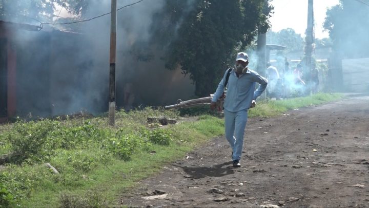 Ministerio de Salud fumiga más de 800 viviendas en el barrio Pablo Úbeda