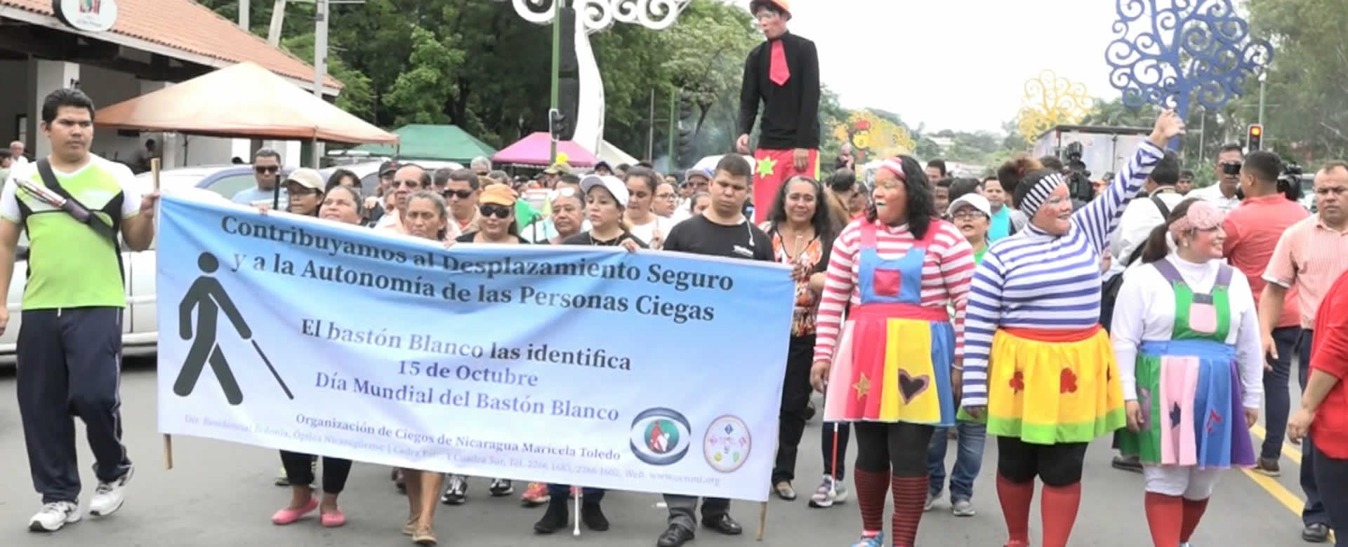 Nicaragua conmemora el Día Mundial del Bastón Blanco