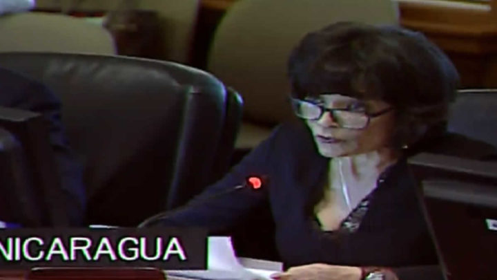 Nicaragua Sesión Extraordinaria OEA