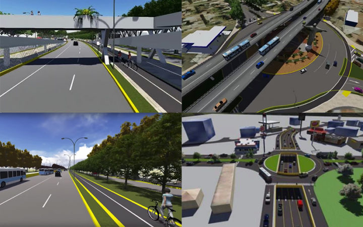 Preparan vías alternas por la construcción de la nueva Pista Juan Pablo II