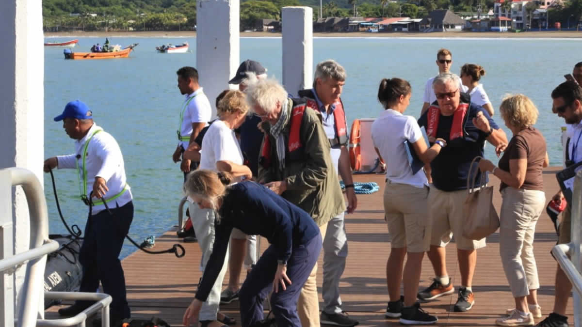 Puerto de San Juan del Sur recibe por primera vez el Crucero L’Austral