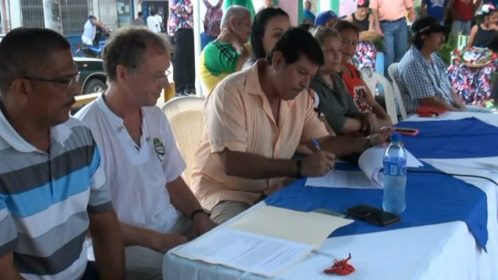 Rafael donación recolección basura