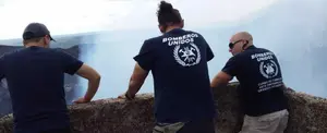 Bomberos internacionales visitaron volcán Masaya