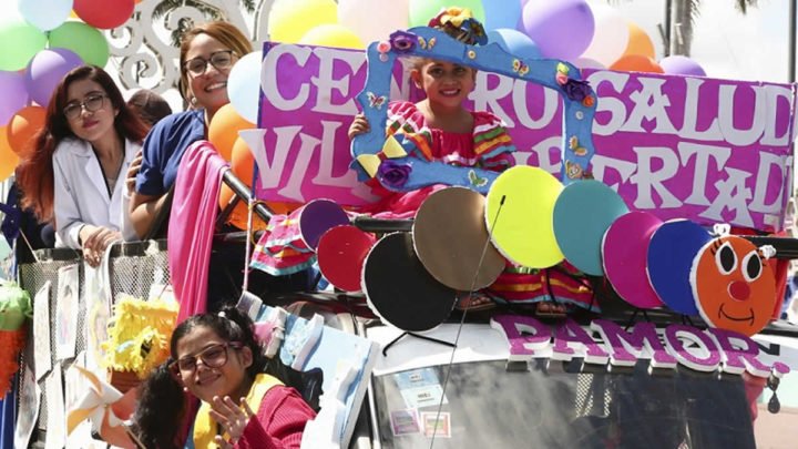 carnaval caminata derechos niñez