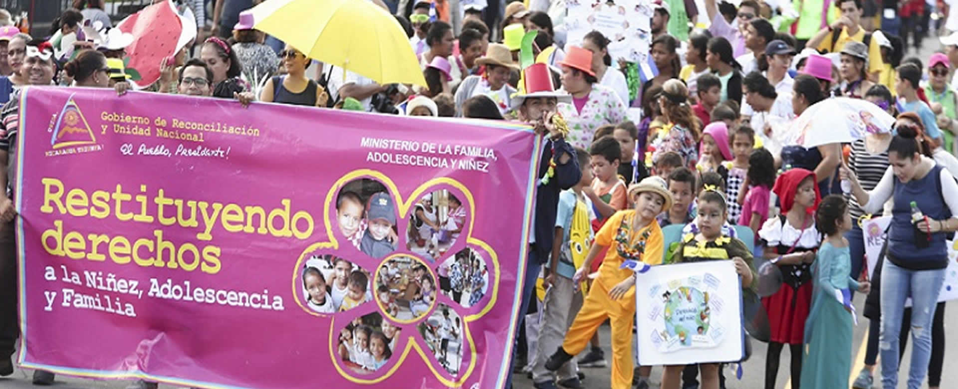 Realizan carnaval caminata celebrando los derechos de la niñez