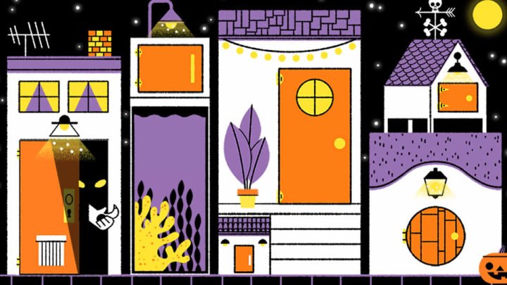 Este holloween el logo de Google está tenebrosamente divertido