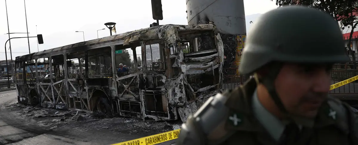 Nuevas protestas en Chile contra el alza del precio de pasaje en la red de transporte