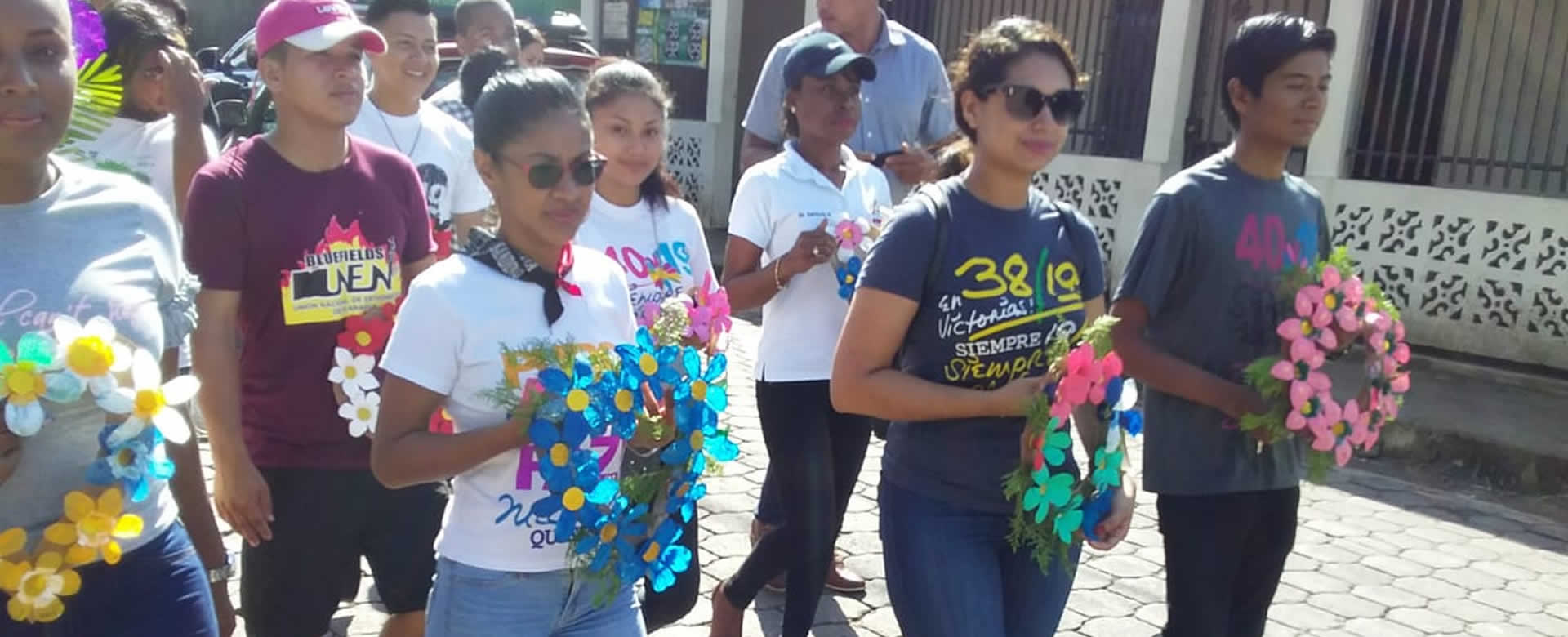 Bluefields: Militancia Sandinista recuerdan a los héroes de la Revolución