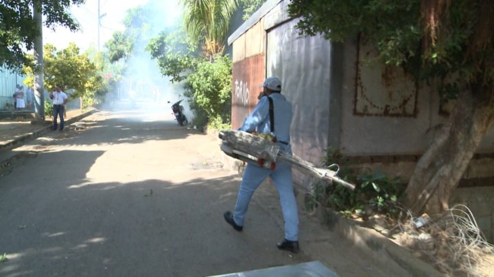 Brigada fumigación Managua