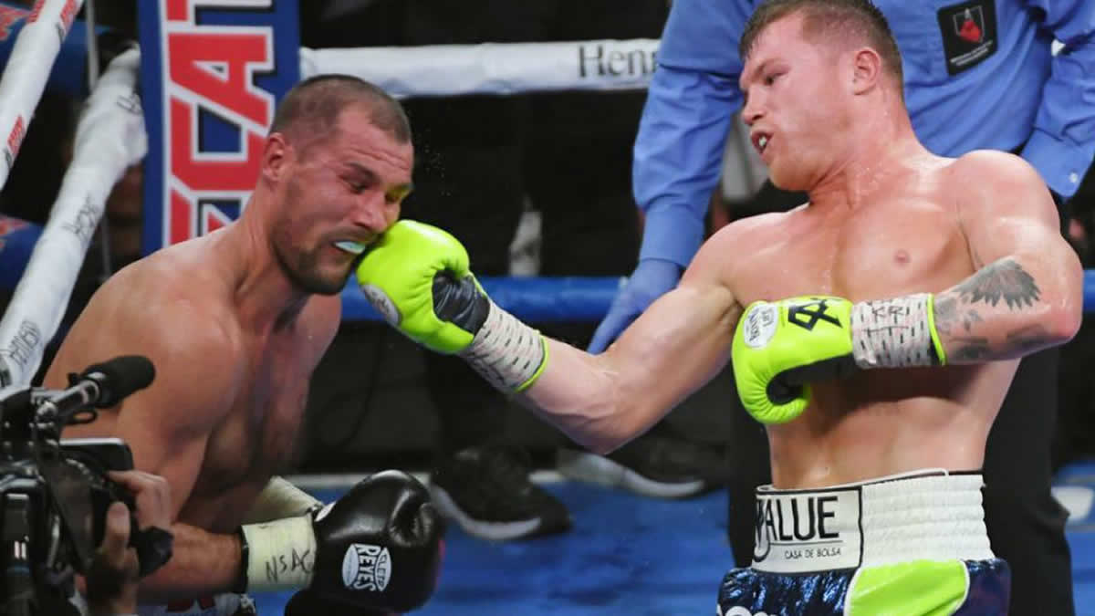 Canelo vence a Kovalev y se vuelve campeón de peso semipesado