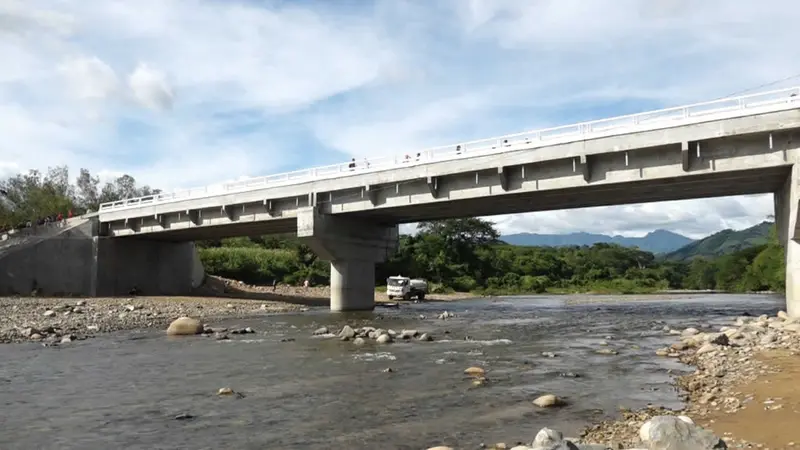 Chinandega: MTI inaugura nuevo Puente Rodeo Grande en Somotillo