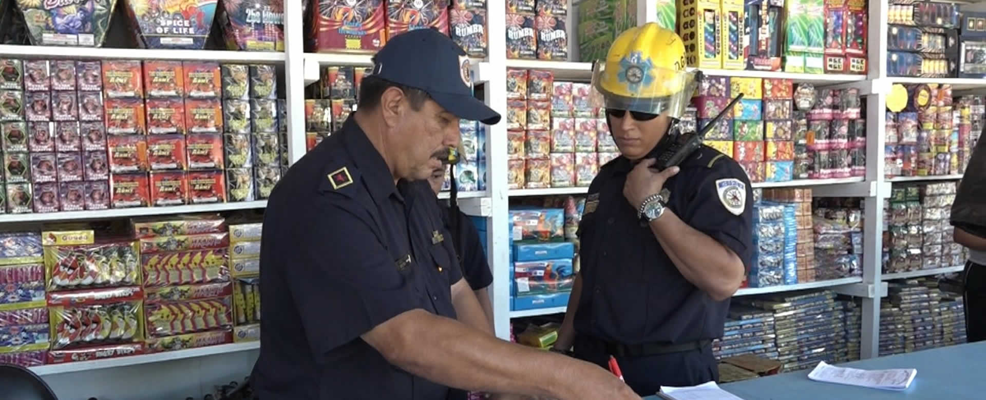 Cuerpo de Bomberos inspecciona tramos de pólvora en Loma de Tiscapa