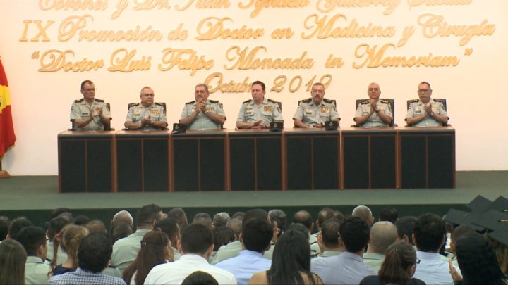 Ejército Nicaragua novena graduación