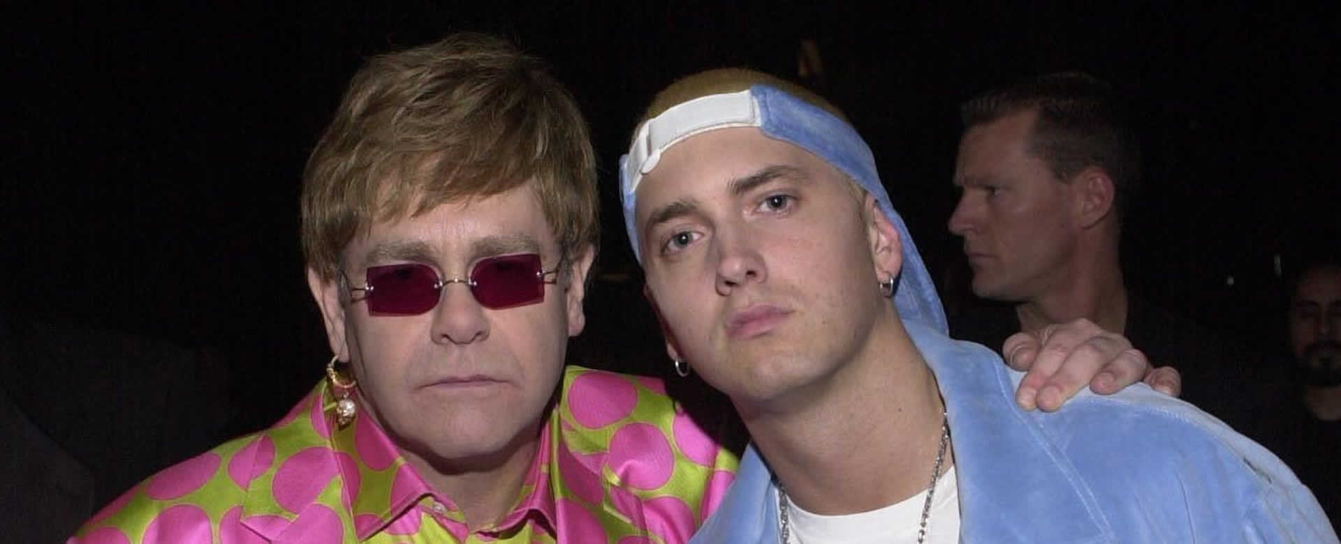 Eminem sale de su adicción de drogas gracias a Elton John