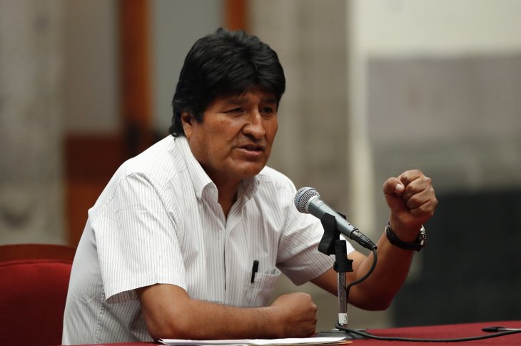 Evo Morales expresó “estaré donde sirva más al pueblo boliviano”