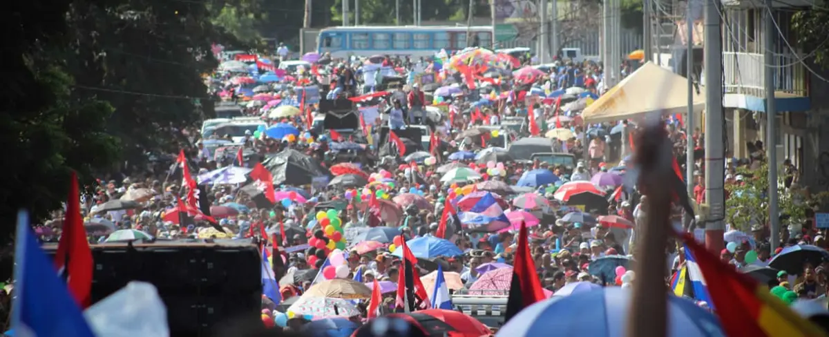 Familias de Managua caminan por la Paz y no violencia
