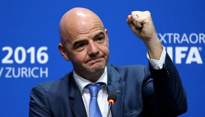 Infantino agradece a Centroamérica por llevarlo a la presidencia de la FIFA