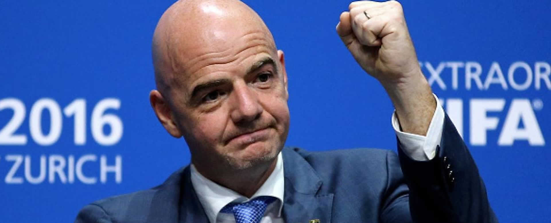 Infantino agradece a Centroamérica por llevarlo a la presidencia de la FIFA