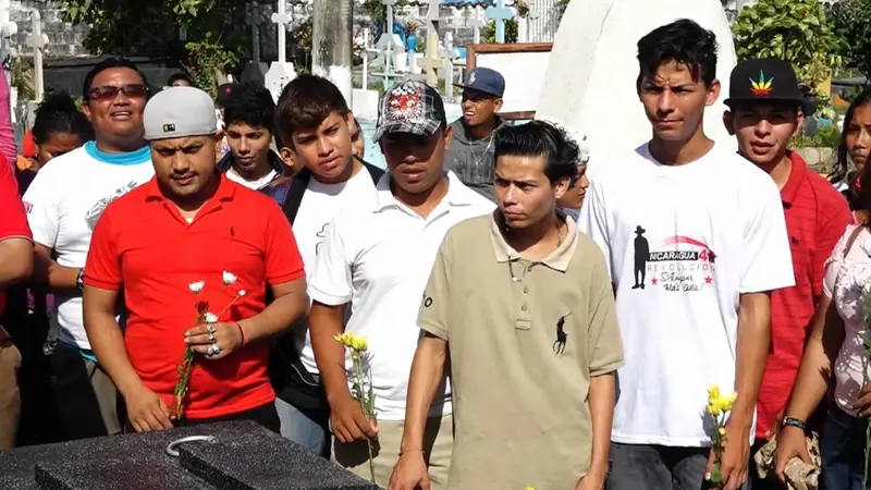 Juventud Sandinista rinde tributo al Comandante Eduardo Contreras