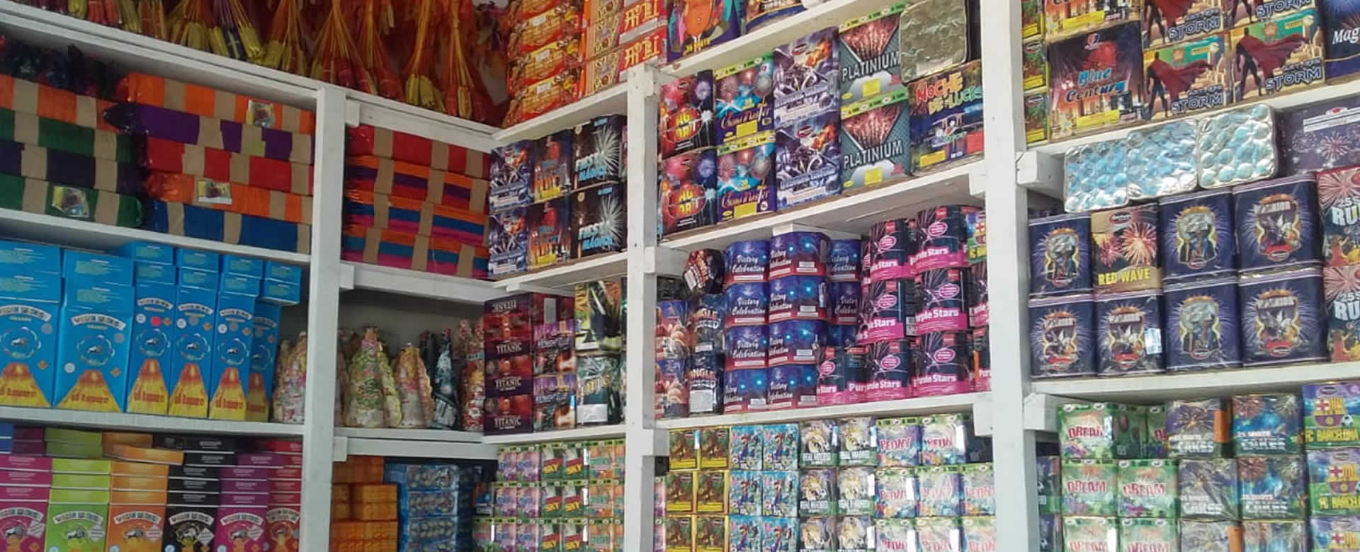 Listos los tramos de pólvora para Purísimas y fiestas decembrinas