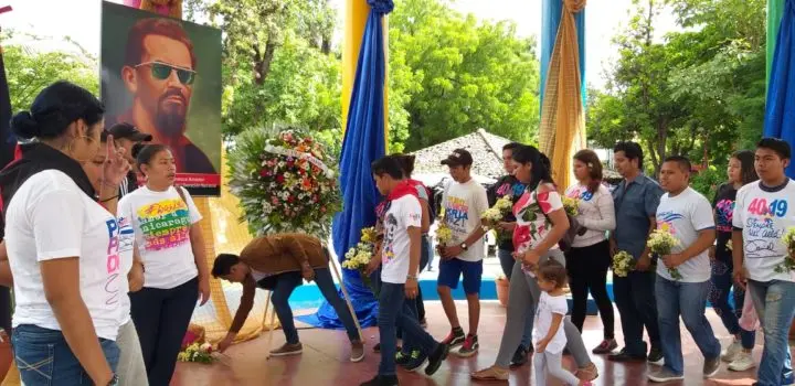 Masaya rinde homenaje al Comandante Carlos Fonseca Amador