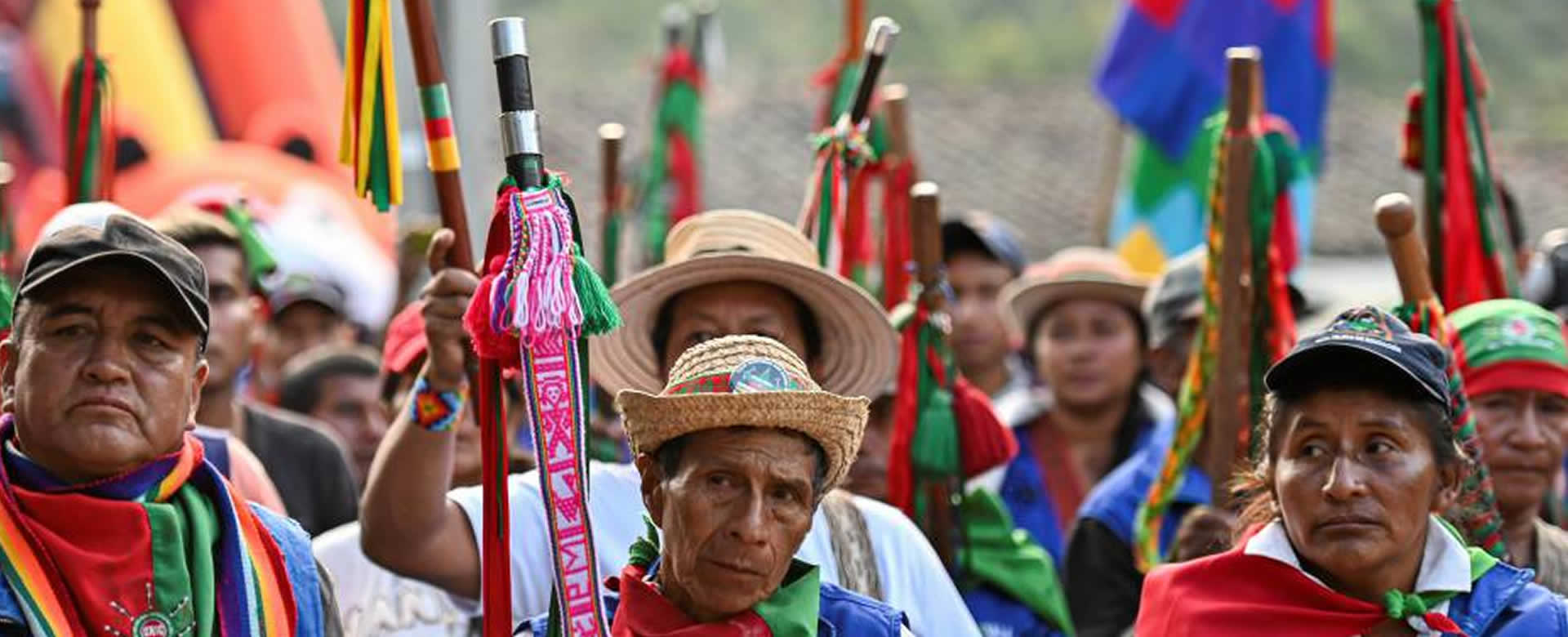 Movimientos indígenas rechazan militarización en el Cauca colombiano
