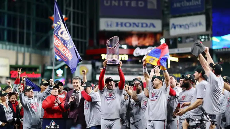 Nacionales de Washington se llevan el Campeonato de la Serie Mundial