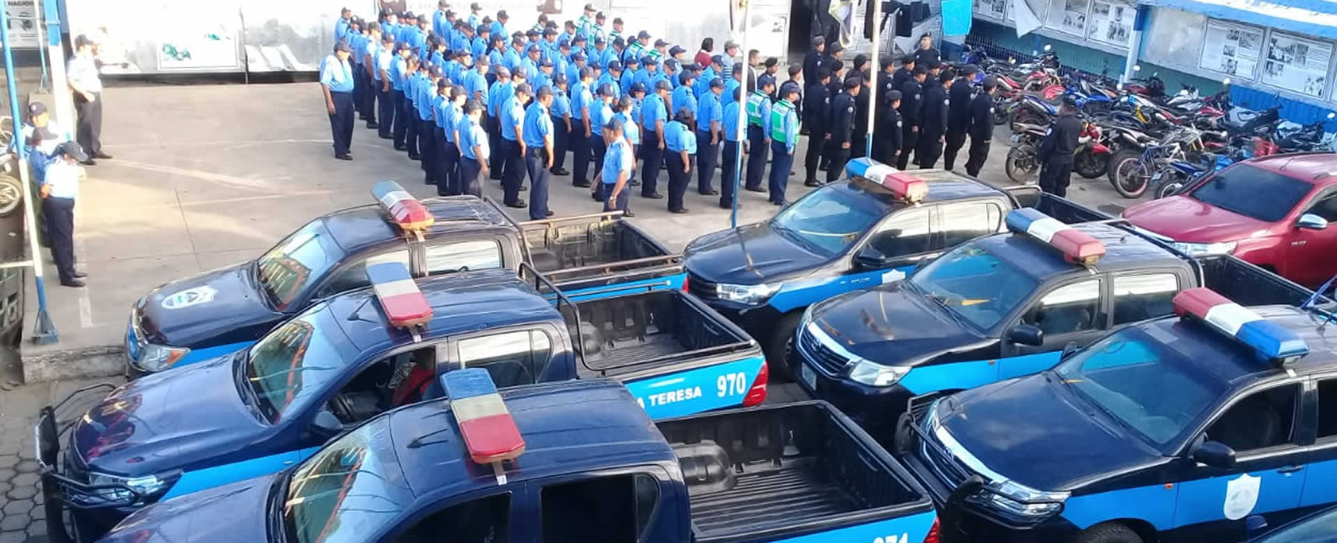 Policía de Managua garantiza seguridad en el pago del treceavo mes