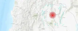 Sismo de magnitud 5,7 en provincia La Rioja, Argentina