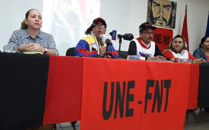 UNE-FNT rechaza Golpe de Estado contra el Presidente Evo Morales