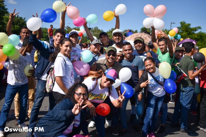 Managua se inunda de color con la caminata “Todos Tenemos Derechos”