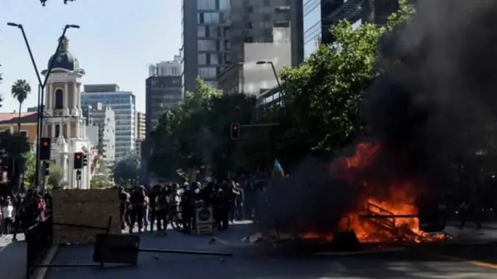 La represión de Piñera ataca las "clases altas" de Chile